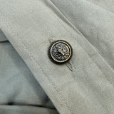 Italian Military Beige Short Sleeved Shirt