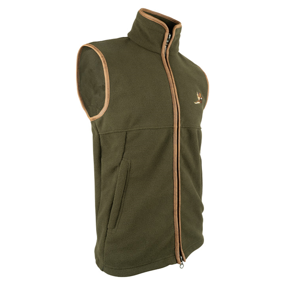 Jack Pyke Countryman Fleece Gilet Pheasant - Dark Olive
