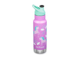 Klean Kanteen 355ml Classic Kid's Insulated Water Bottle with Sport Cap