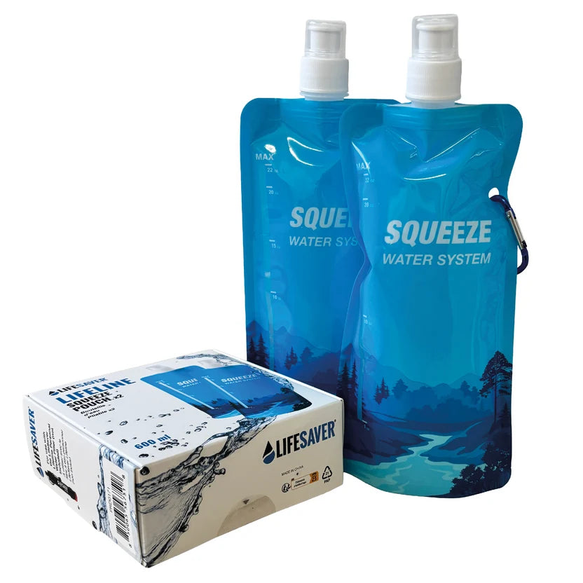 Bushfire Ration Packs LifeSaver Lifeline Squeeze Pouches 2 Pack | Preppers Shop – Preppers ...