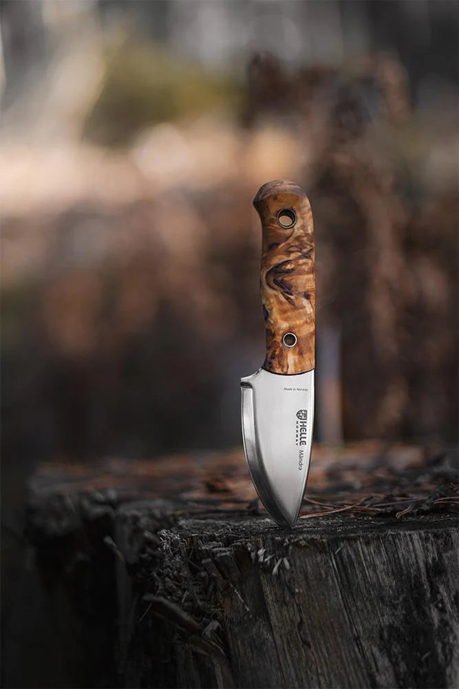Helle Mandra Bushcraft Knife - Les Stroud Design Knife