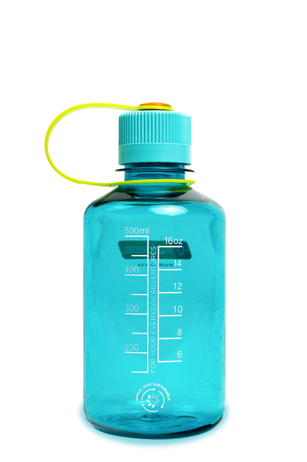 Nalgene 16oz / 0.5L Sustain Narrow Mouth Bottle - Cerulean