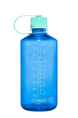 Nalgene 32oz / 1L Sustain Narrow Mouth Bottle - Cornflower Blue