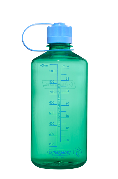 Nalgene 32oz / 1L Sustain Narrow Mouth Bottle - Pastel Green