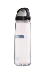 Nalgene 24oz / 0.7L Sustain Otf Bottle - Clear, Black Cap