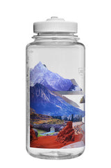 Nalgene Sustain Wide Mouth Bottle - Surrealist Mixed Landscapes - 1 Litre