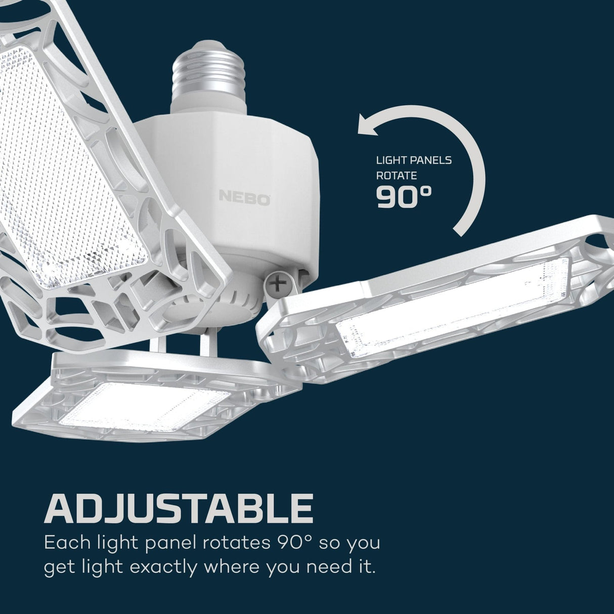 Nebo High Bright 6000 Garage Light