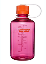 Nalgene 16oz / 0.5L Tritan Sustain Narrow Mouth Bottle Fuschia Purple - Flame Cap