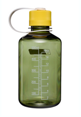 Nalgene 16oz / 0.5L Tritan Sustain Narrow Mouth Bottle Oil Green - Freesia Cap