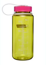 Nalgene 16oz / 0.5L Tritan Sustain Wide Mouth Bottle Endive - Fuchsia Purple Cap