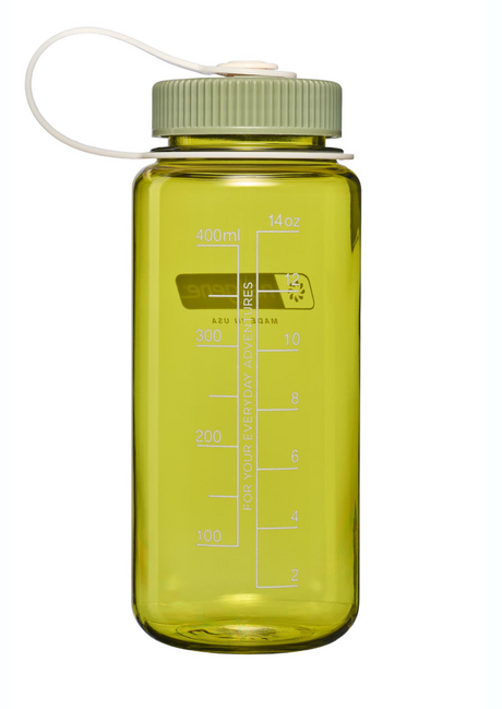 Nalgene 16oz / 0.5L Tritan Sustain Wide Mouth Bottle Endive - Oil Green Cap