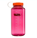 Nalgene 32oz / 1L Tritan Sustain Wide Mouth Bottle Fuschia Purple - Flame Cap