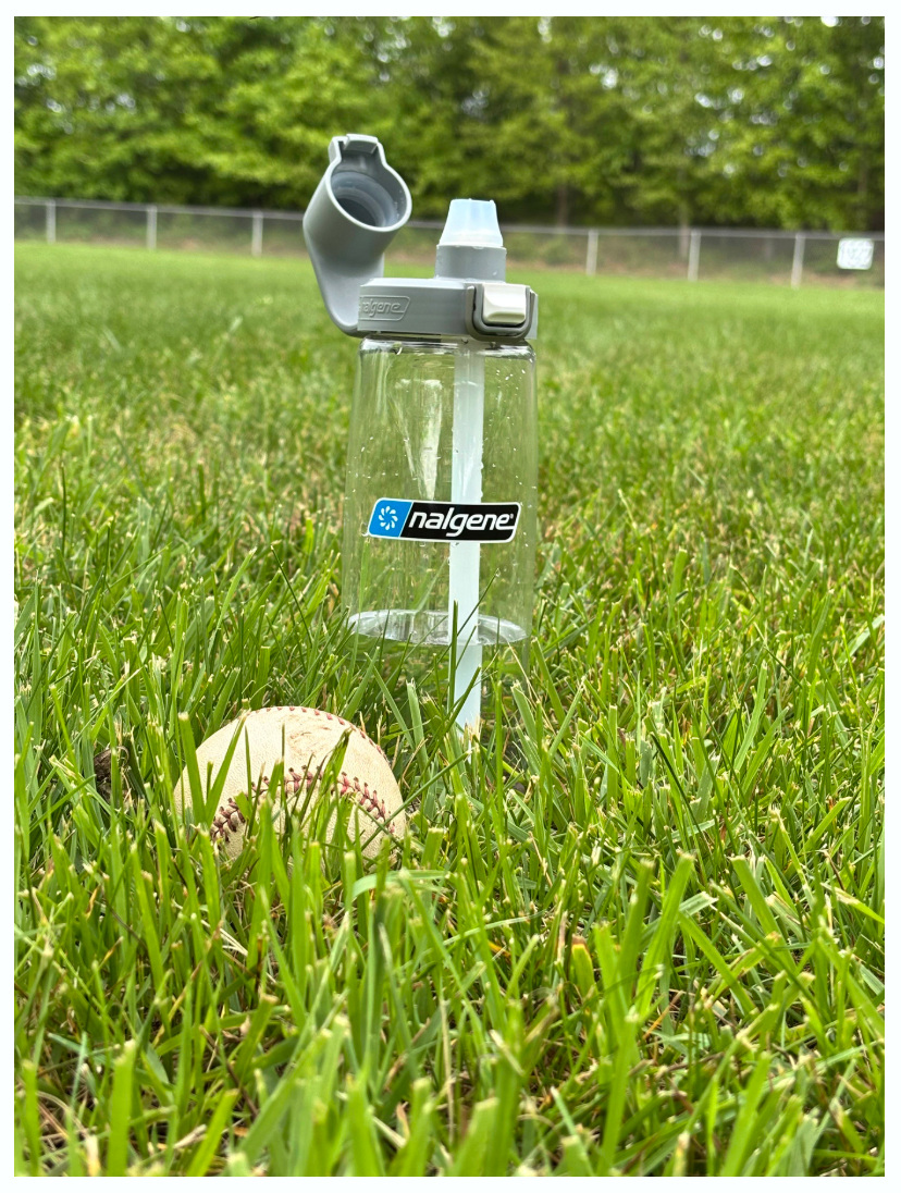 Nalgene Straw Bottle 700Ml Clear - Gray Cap