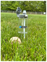 Nalgene Straw Bottle 700Ml Clear - Gray Cap