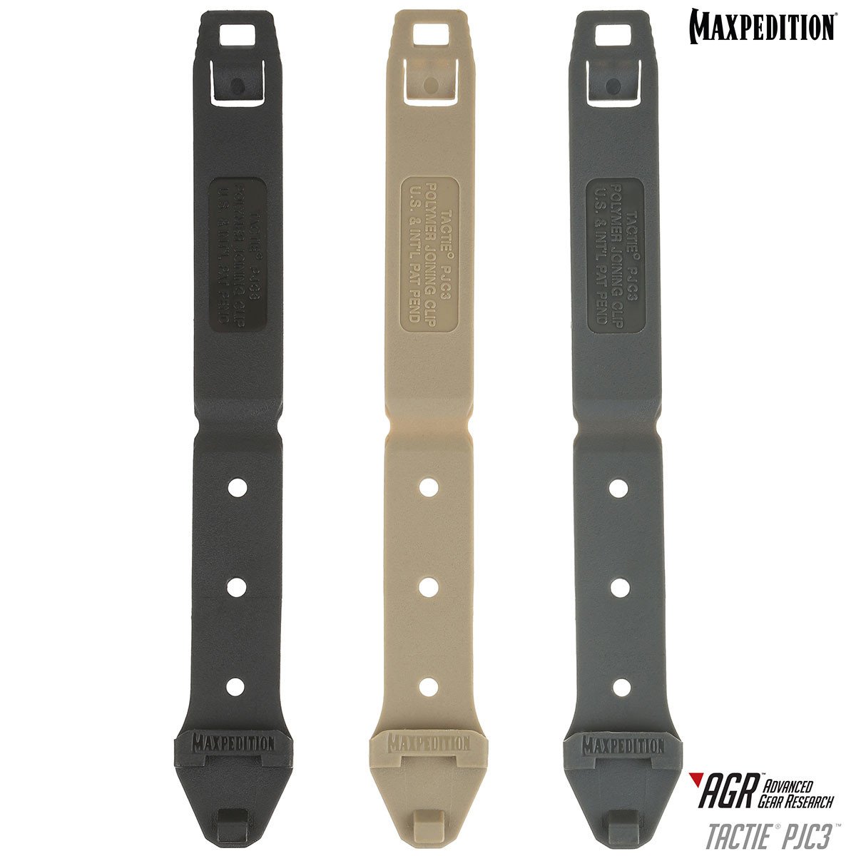 Maxpedition TacTie PJC3 Tan Pack of 6