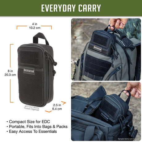 Maxpedition SKINNY Khaki Pocket Organiser