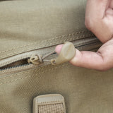 Maxpedition Small Black PZL Positive Grip Zipper Pulls Pack of 6