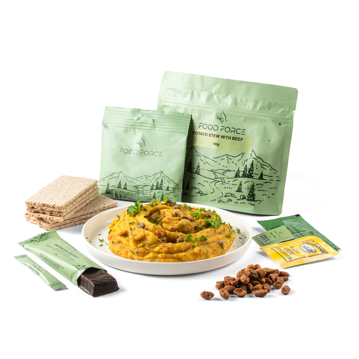 Food Force Potato Stew With Beef Main Meal Bundle
