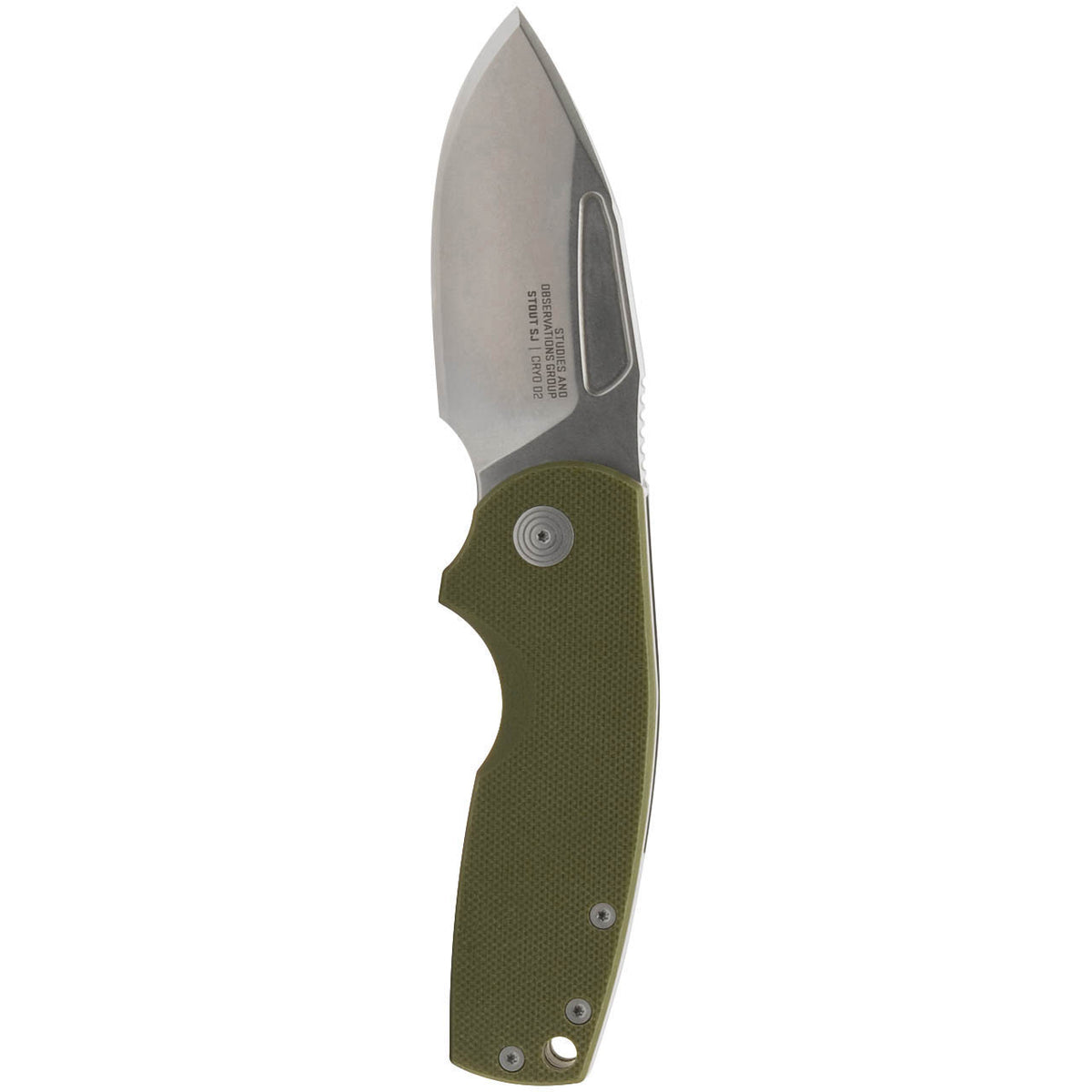 SOG Stout Sj / Od Green Folding Knife