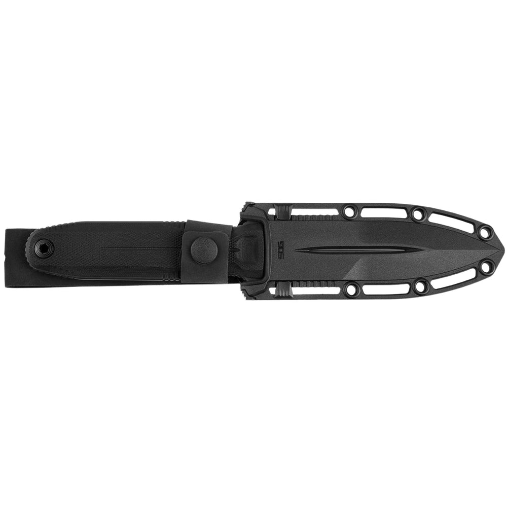 SOG Pentagon FX Blackout Fixed Blade