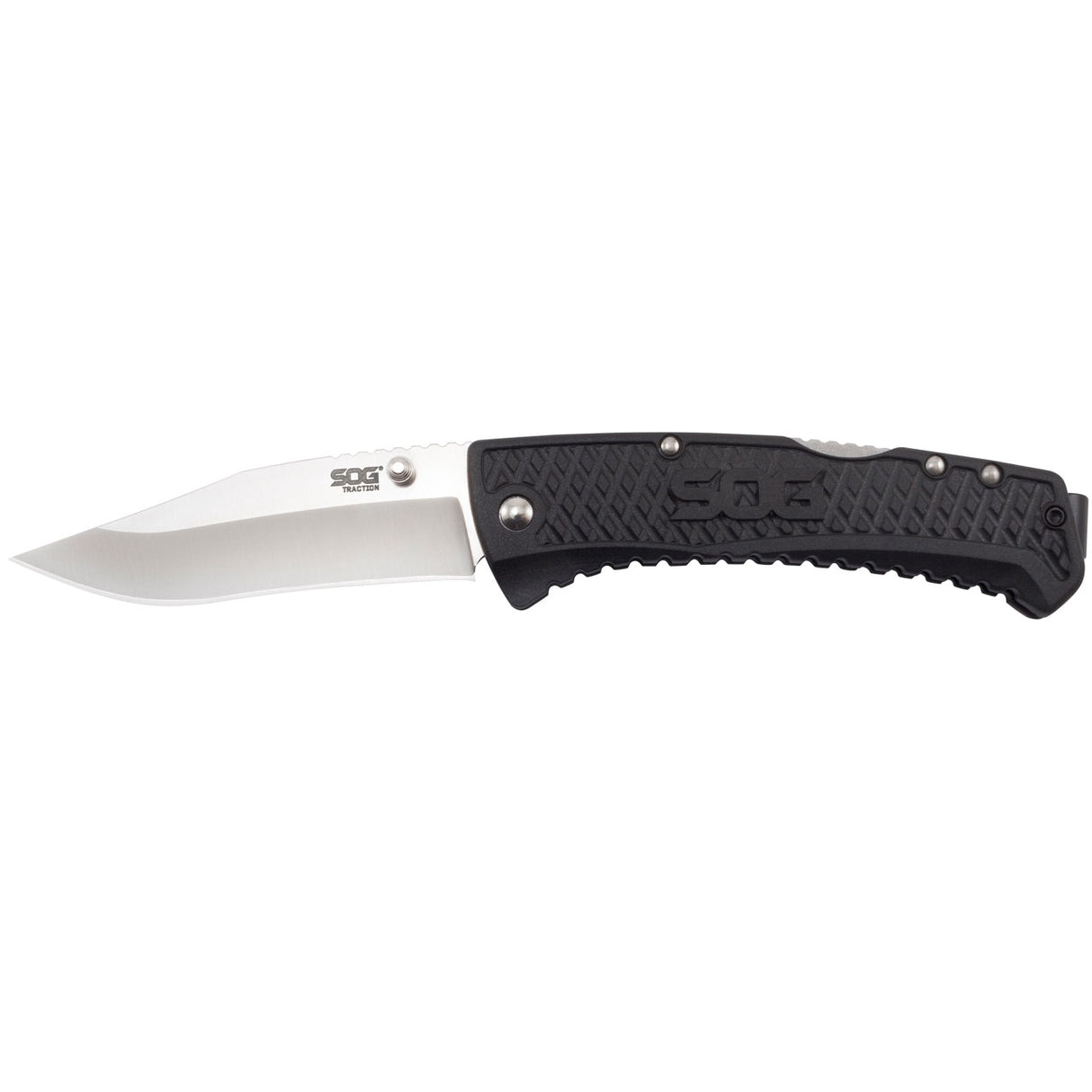 SOG Traction Clip Point Folding Knife