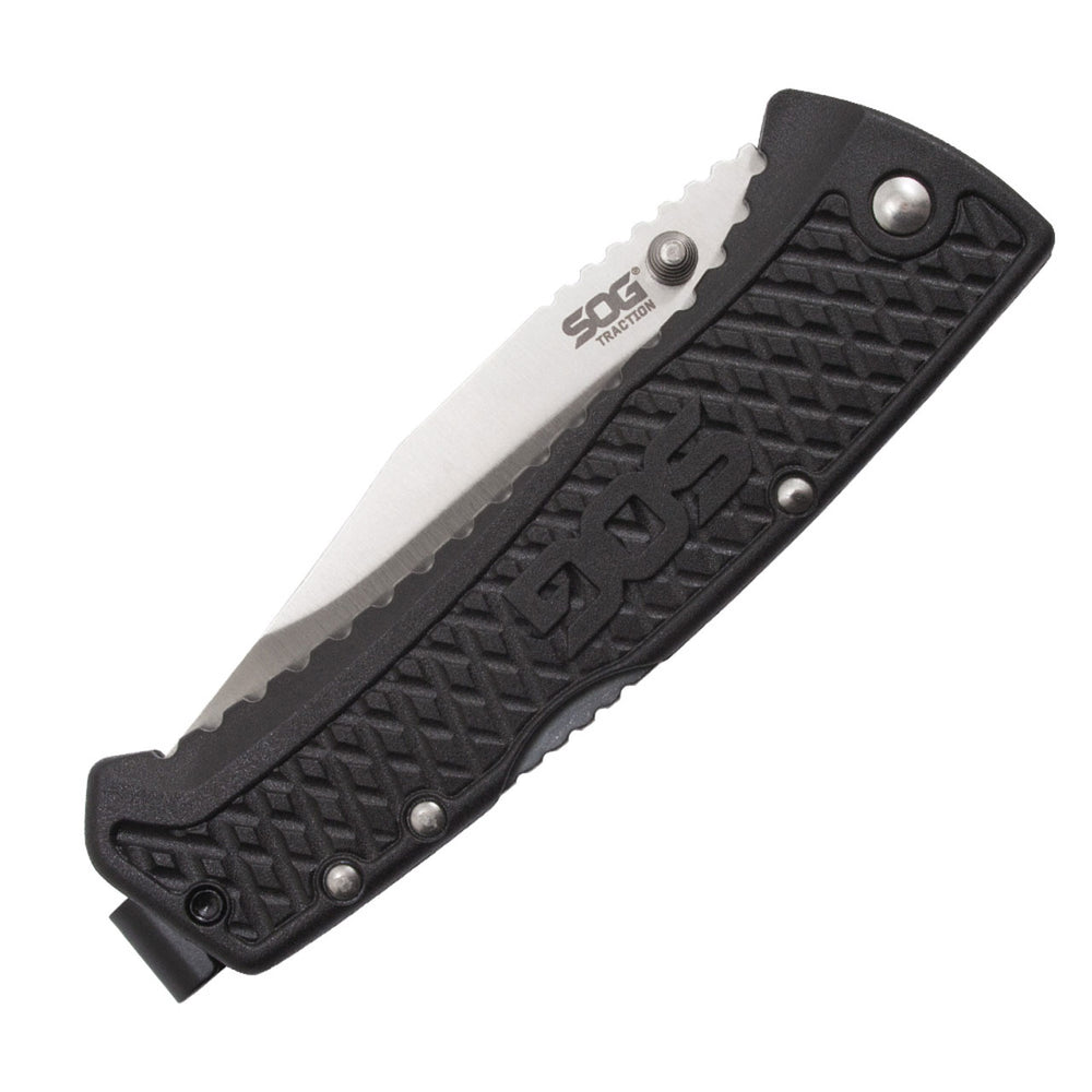 SOG Traction Clip Point Folding Knife