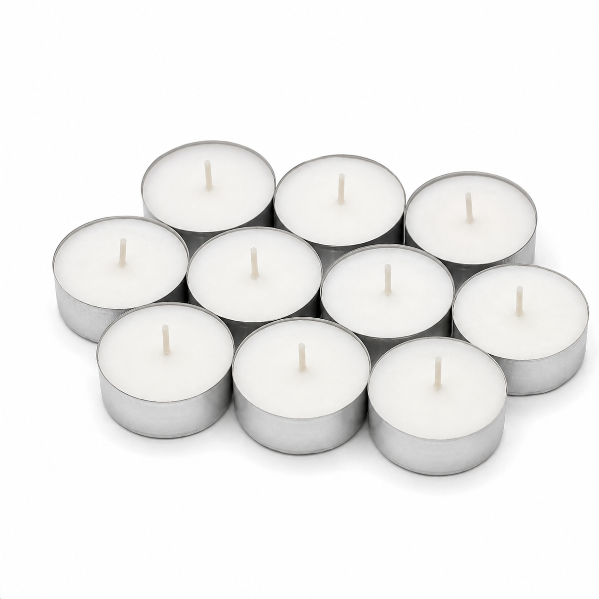 4 Hour Tea Light Candles- Pack Of 10