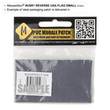 Maxpedition Reverse USA Flag Swat Patch Small