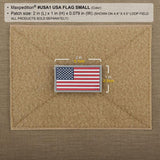Maxpedition USA Flag  (Firefighter Thin Red Line) Patch Small