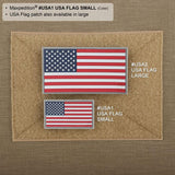 Maxpedition USA Flag  (Firefighter Thin Red Line) Patch Small
