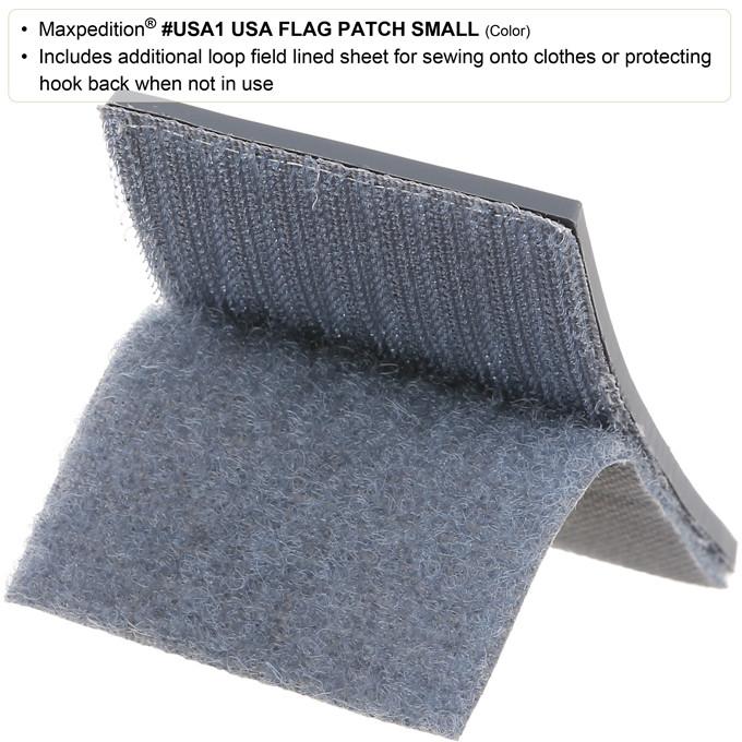 Maxpedition USA Flag (LE Thin Blue Line) Patch Small