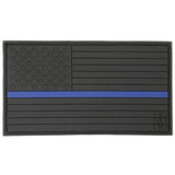 Maxpedition USA Flag (LE Thin Blue Line) Patch Large