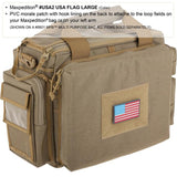 Maxpedition USA Flag (LE Thin Blue Line) Patch Large