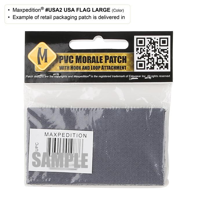 Maxpedition USA Flag (LE Thin Blue Line) Patch Large