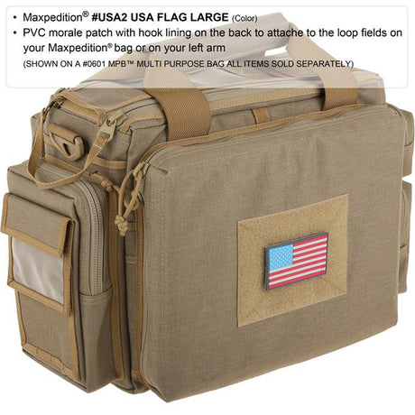 Maxpedition USA Flag Stealth Patch Large