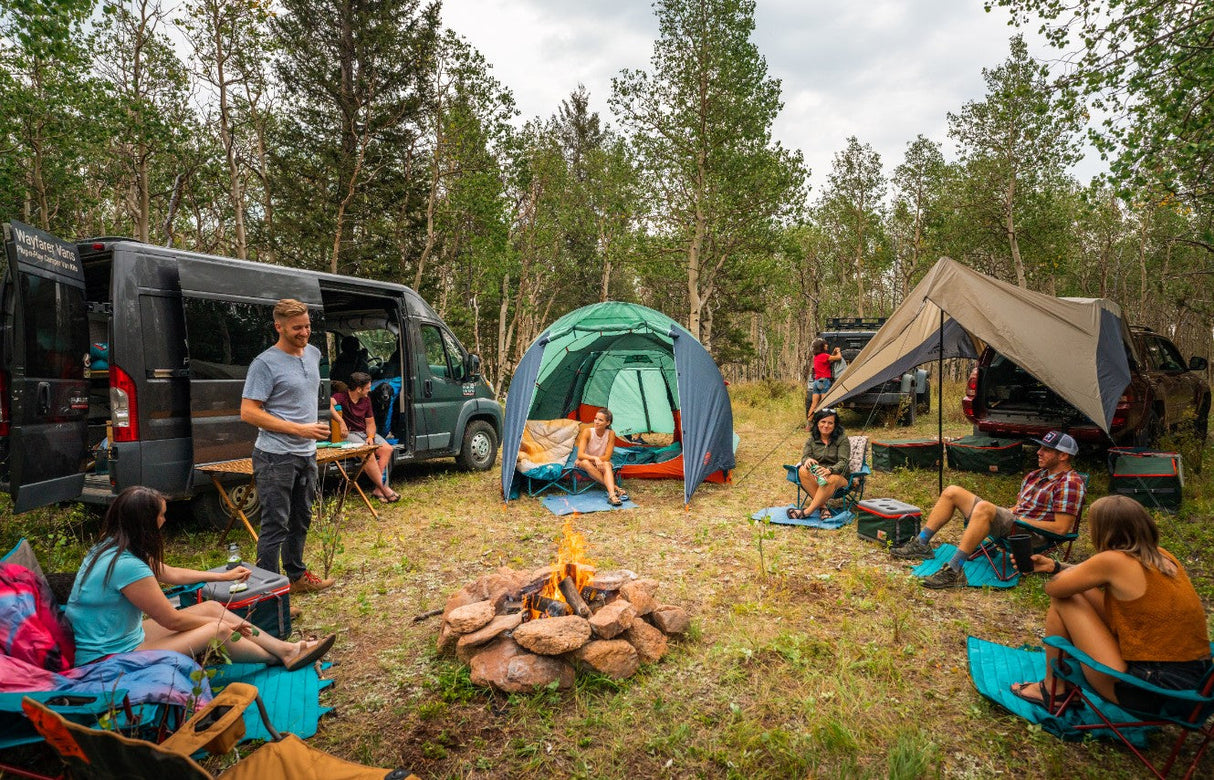Kelty Waypoint Vehicle Tarp Shelter - Elm/Dark Shadow