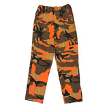 Wynnster Combat Kids Orange Camouflage Cargo Trousers