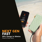 XStorm Fuel Series 5 Power Bank 20W - 10,000 mAh - Sage Green