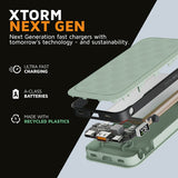 XStorm Fuel Series 5 Power Bank 20W - 10,000 mAh - Sage Green