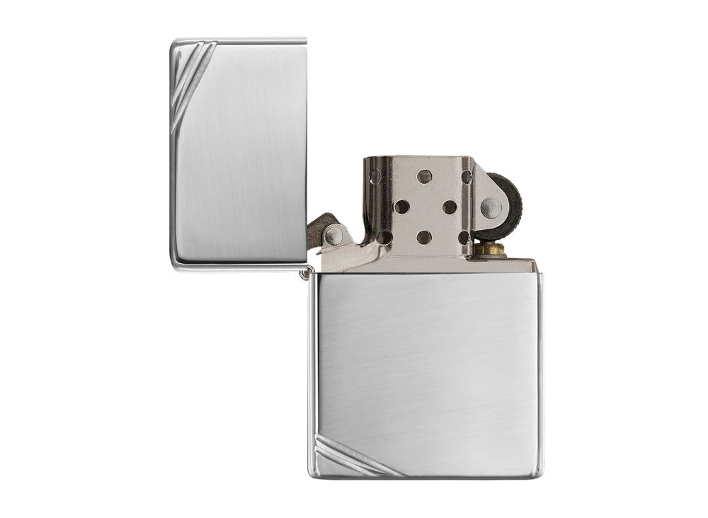 Zippo High Polish Chrome Vintage Lighter – Preppers Shop UK