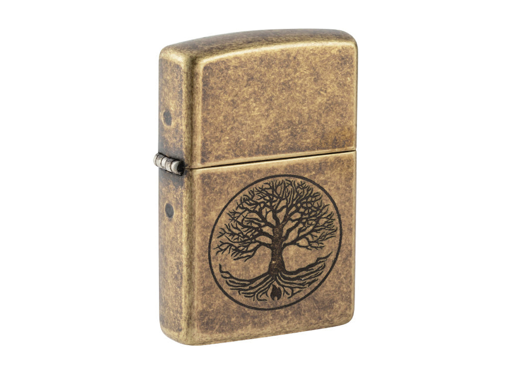 VINTAGE ZIPPO TREE OF LIFE MADE IN U.S.A. ESKİTME GÖRÜNÜMLÜ ÇAKMAK - Antika ve K VINTAGE ZIPPO TREE OF LIFE MADE IN U.S.A. ESKİTME GÖRÜNÜMLÜ ÇAKMAK - Antika ve K