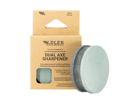 Adler Sharpening Stone Puck 80/220 for Axes & Hatchets