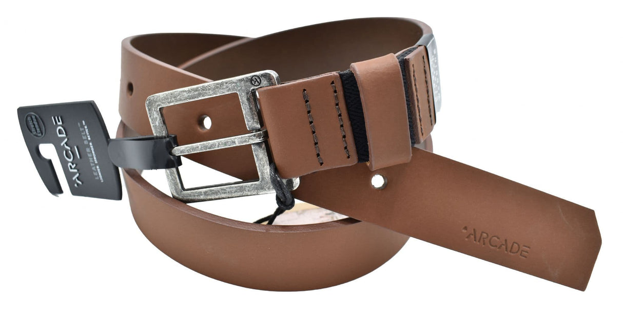 Arcade Padre Leather Belt - Brown