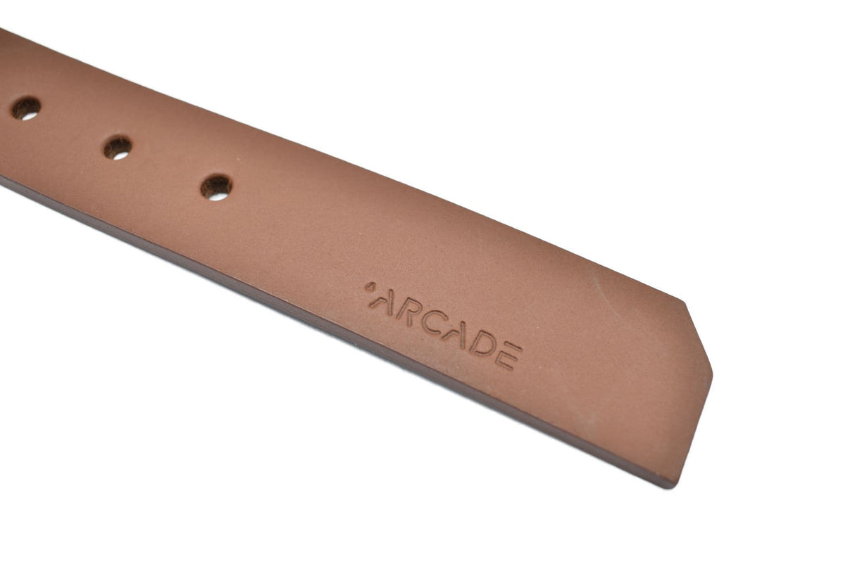 Arcade Padre Leather Belt - Brown