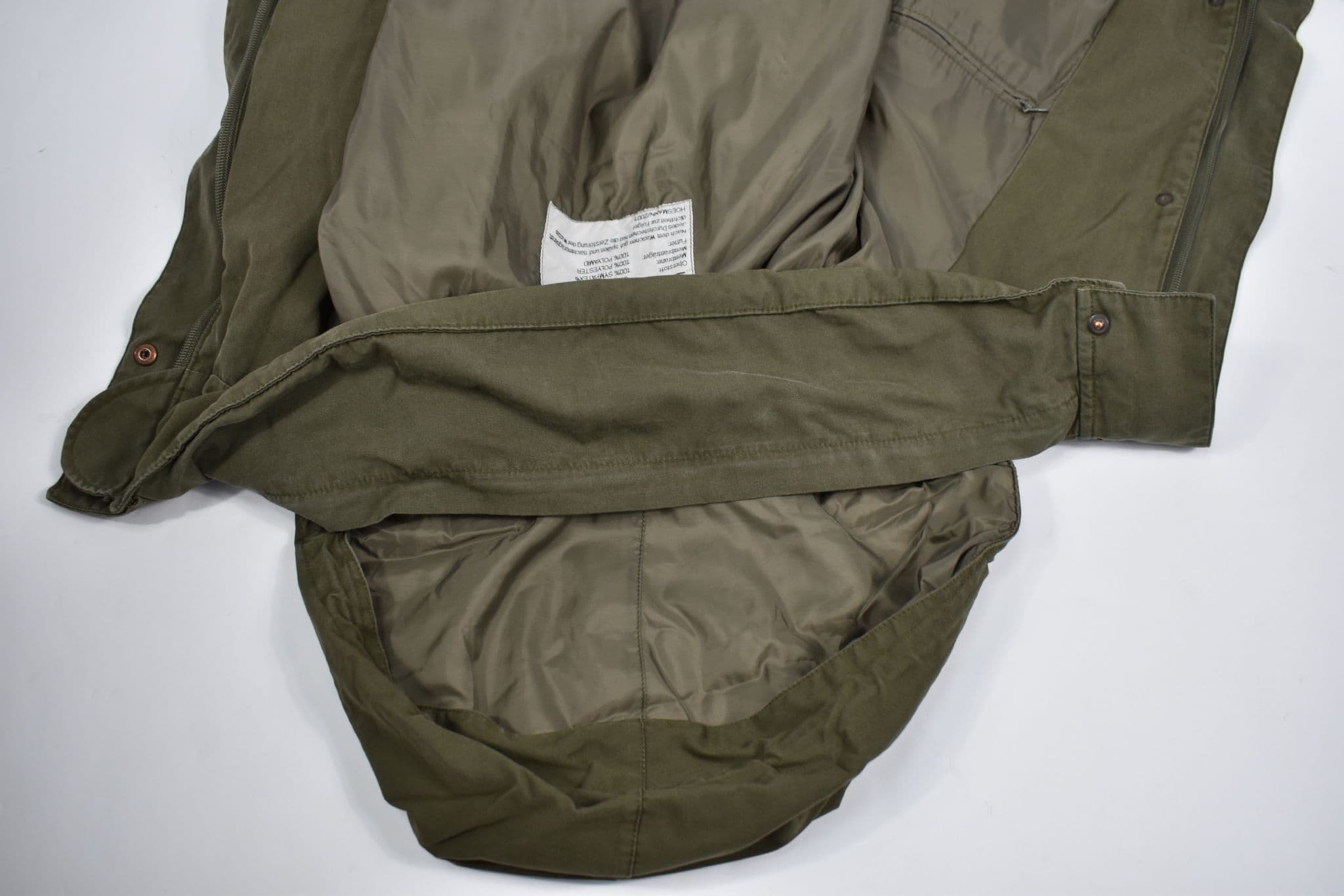 【最終価格】FIELD JACKET 38 OUTDOOR PRODUCTS Fox Outdoor Jacket Mens M65 Field Zipper Fiberfill Insulated 68-3