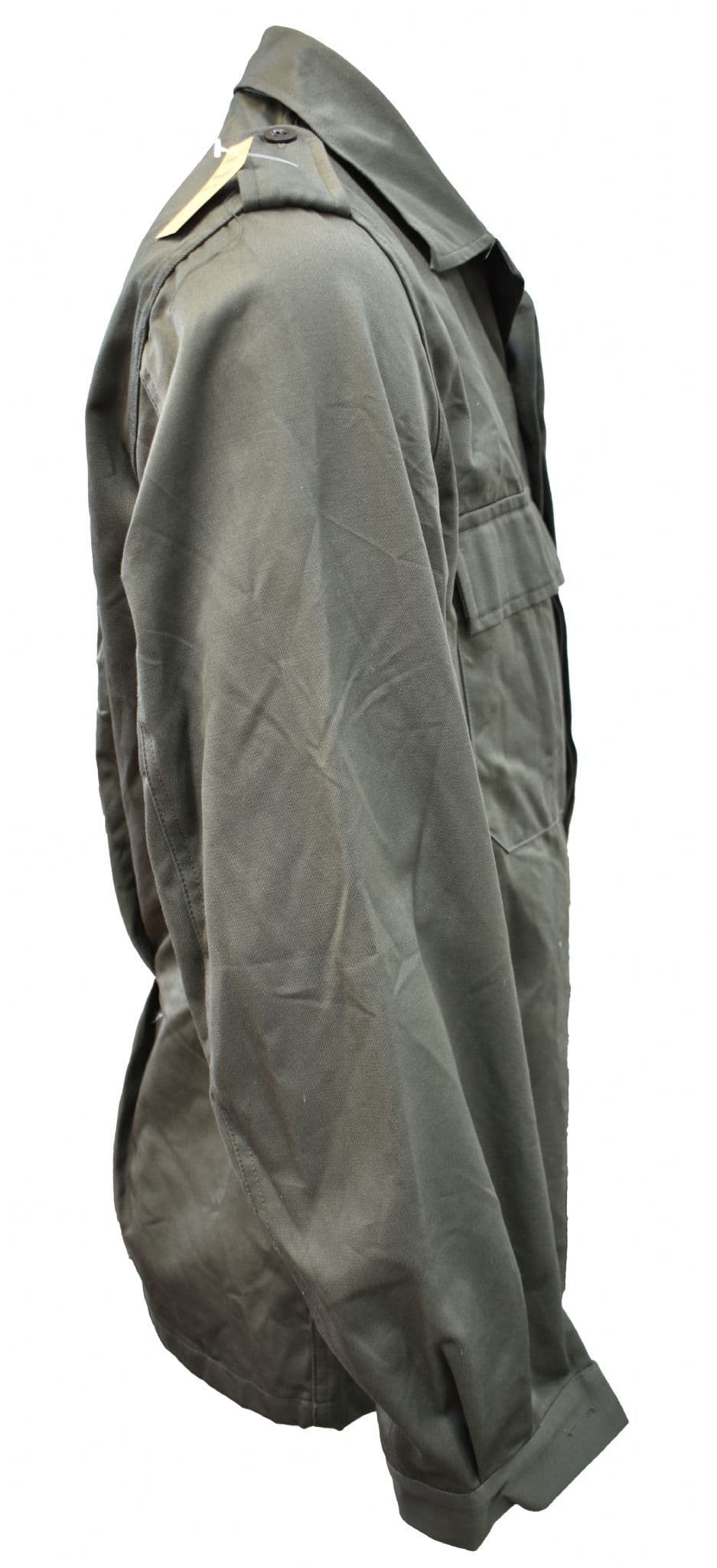 Belgian Army Heavyweight Olive Shirt - Supergrade