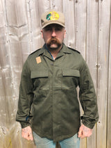 Belgian Army Heavyweight Olive Shirt - Supergrade