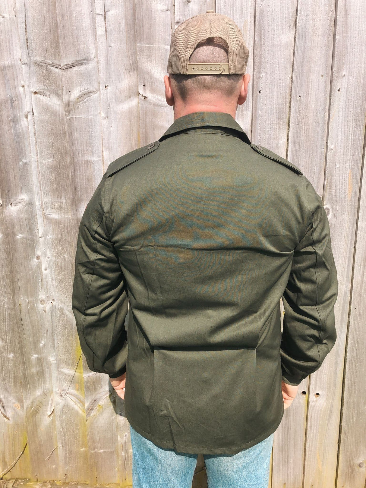 Belgian Army Heavyweight Olive Shirt - Supergrade