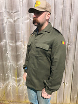 Belgian Army Heavyweight Olive Shirt - Supergrade