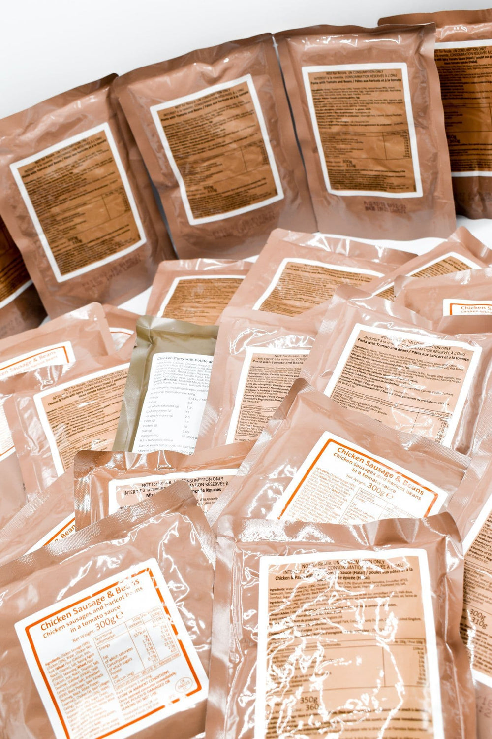 British Army Military Ration Meal Pouch x 20 – Preppers Shop UK